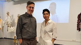 שלי סתת קומבור ועדי שטרן, צילום: בצלאל אקדמיה לאמנות